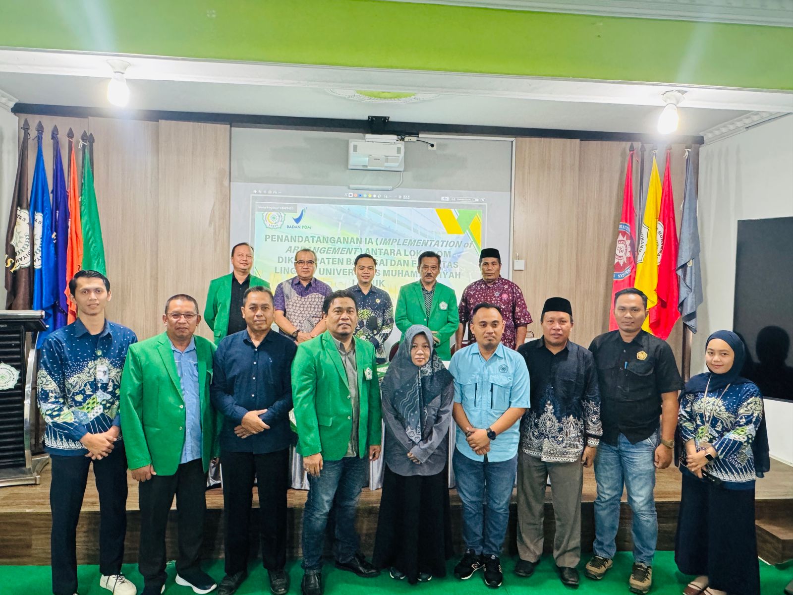 Fakultas Lingkup Universitas Muhammadiyah Luwuk Jalin Kerjasama Strategis Dengan Loka POM Kabupaten Banggai Melalui Penandatanganan Implementation of Arrangement (IA)